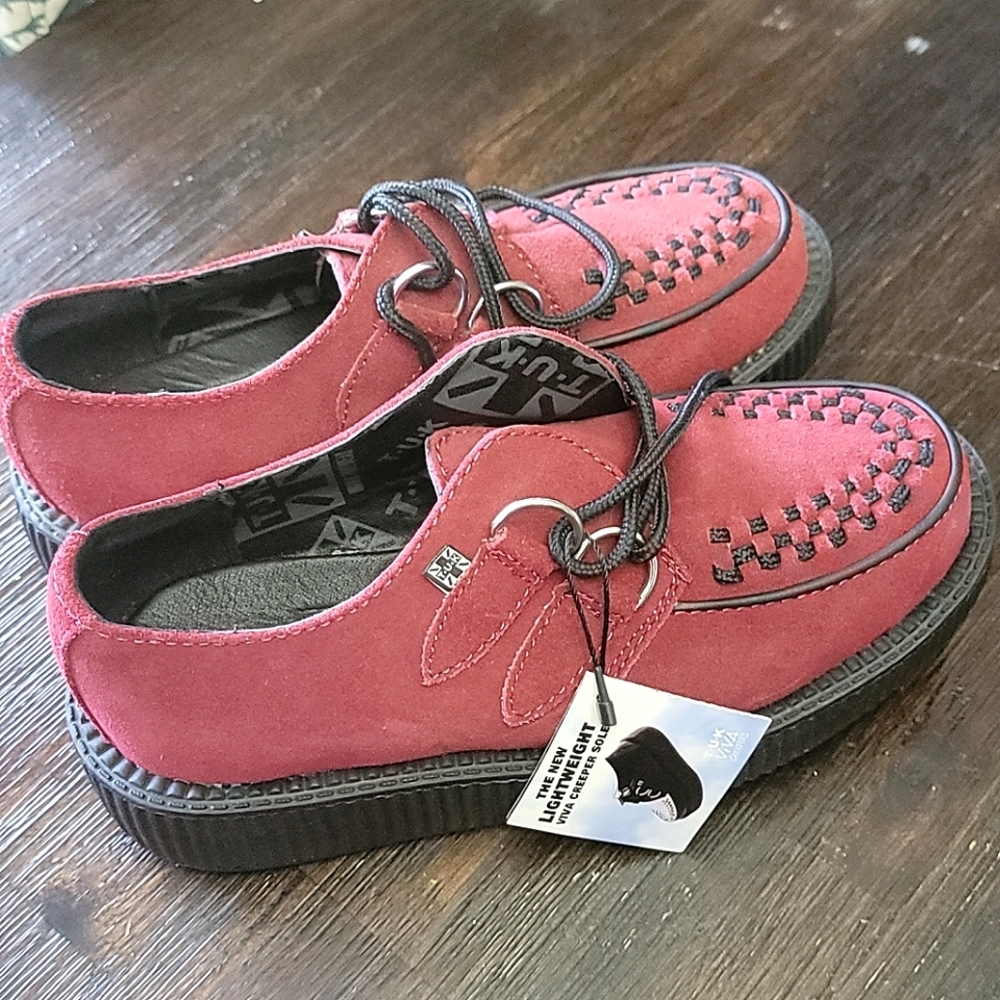A8840 Bordeaux Suede Mondo Lo Creeper

6